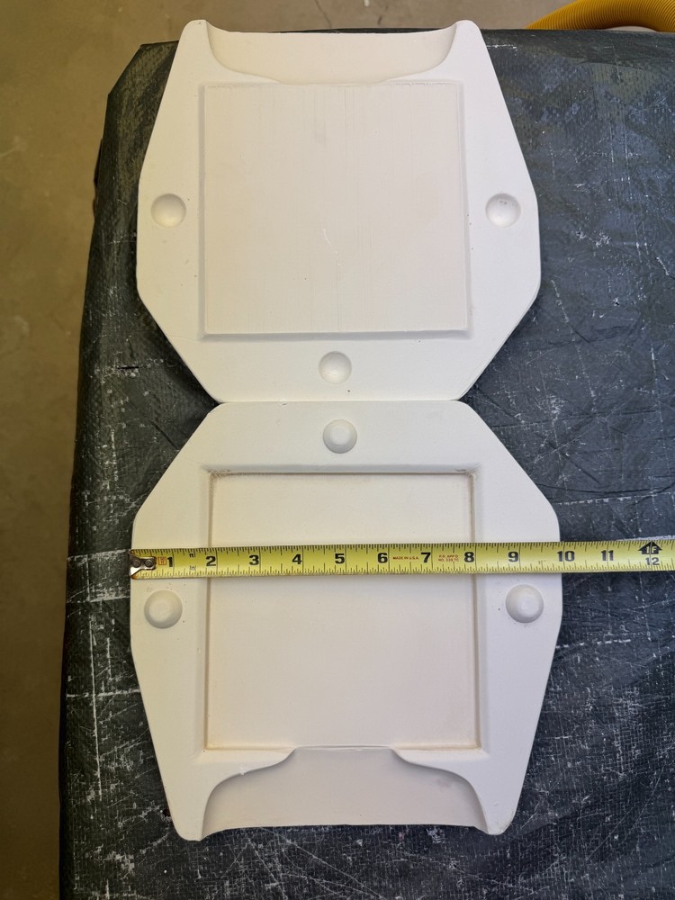 VINTAGE DUNCAN CERAMIC MOLD #DM-513 REVERSIBLE TILE