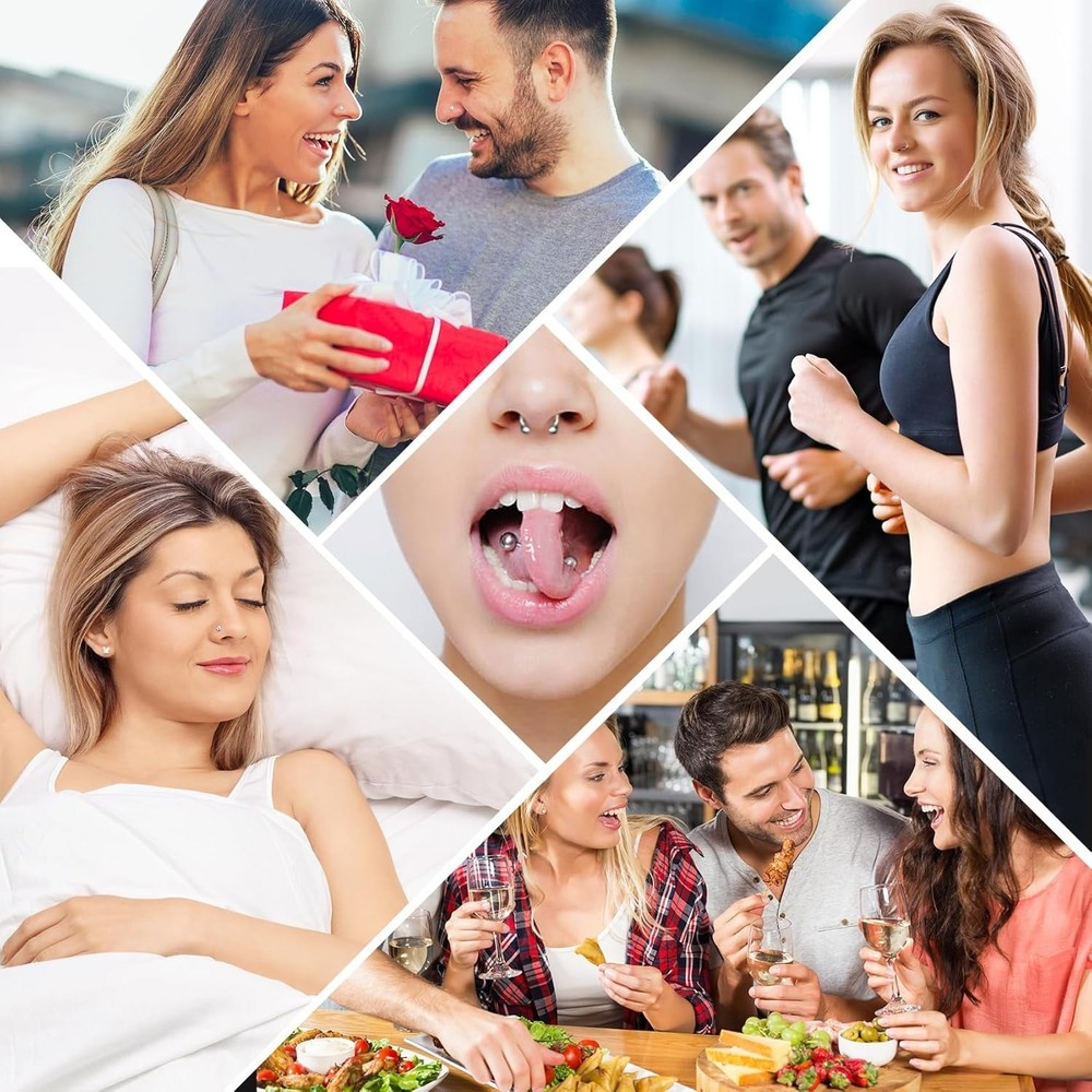 154PCS Professional Piercing Kit, EO Sterilized, Wholesale