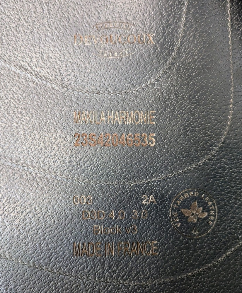 18" Devoucoux Makila Harmonie 2A (2023) *Full Buffalo Leather*Pro Panels*
