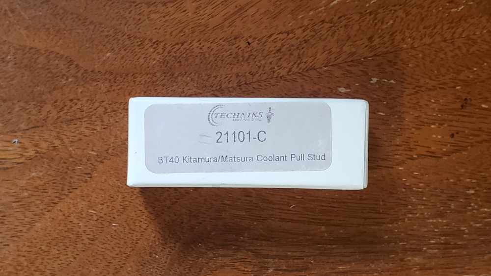 TECHNIKS BT40 KITAMURA/MATSURA COOLANT PULL STUD (21101-C)