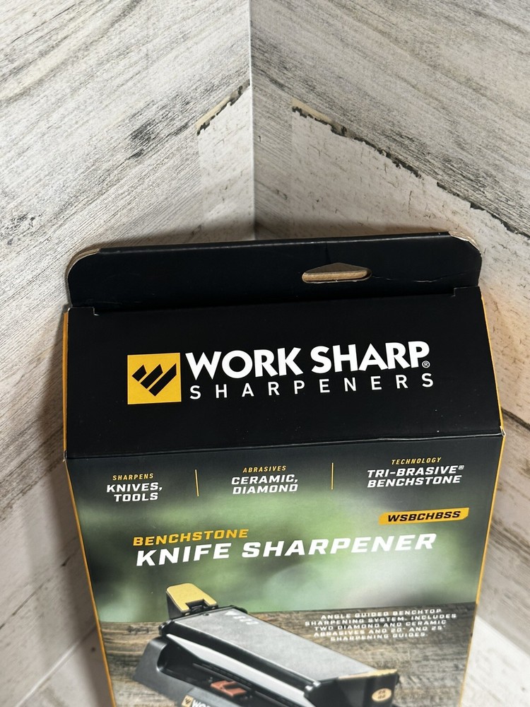 WORK SHARP Sharpeners - BENCHSTONE Knife Sharpener - #WSBCHBSS - BRAND NEW!!!