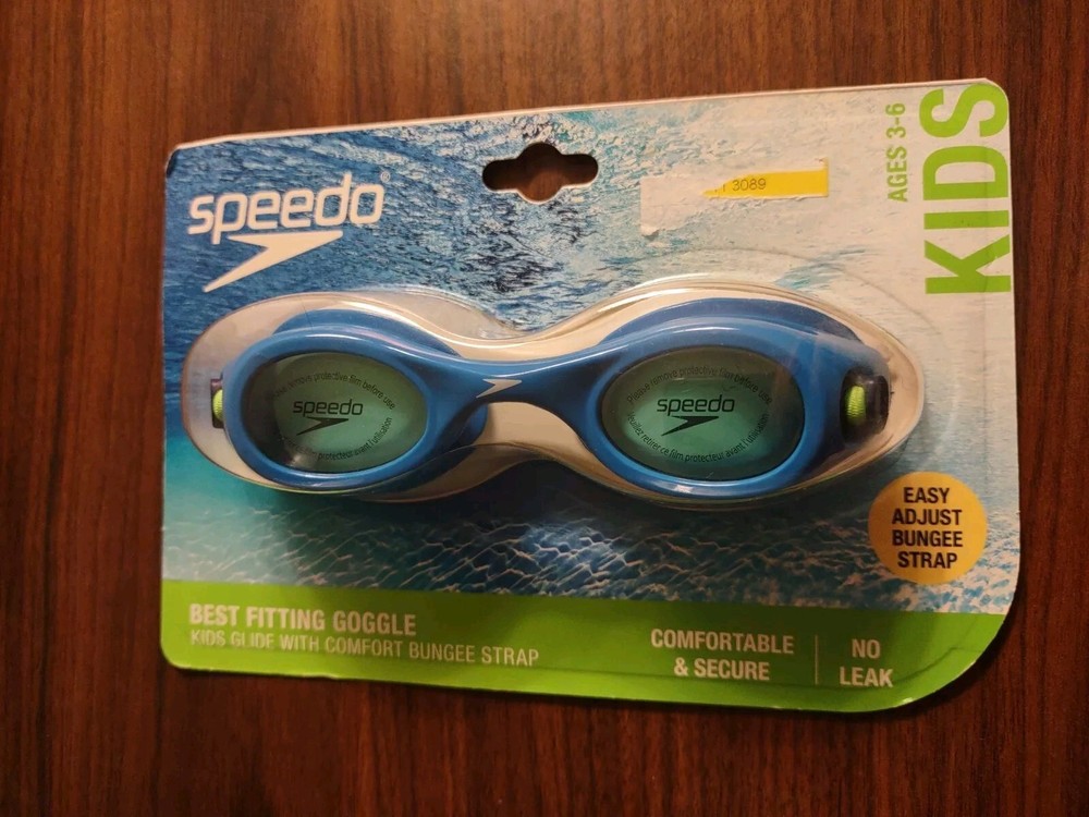 Speedo Kids' Goggles Ages 3-6 Blue