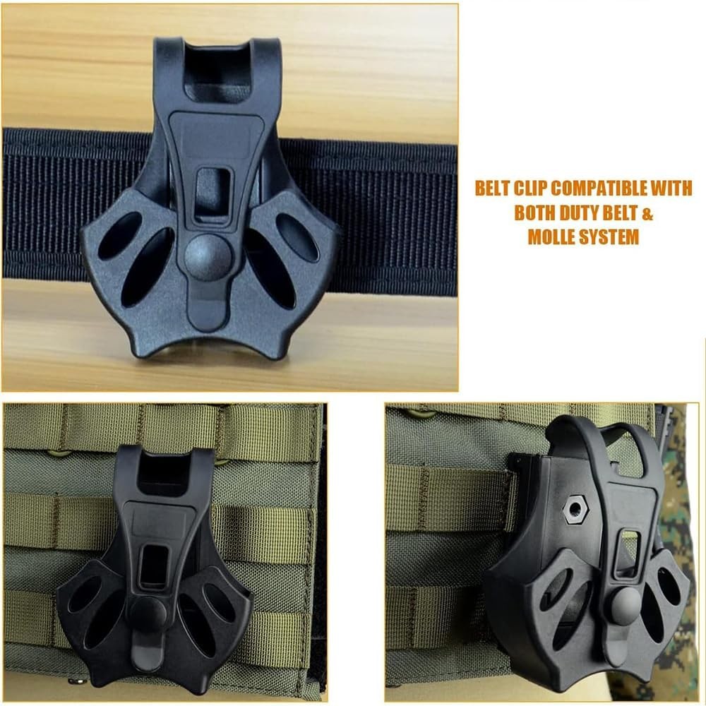 Polymer Handcuff Pouch MOLLE Compatible Black