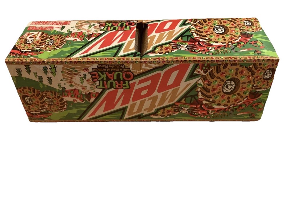2022 Mtn Dew Fruit Quake 12 Pack