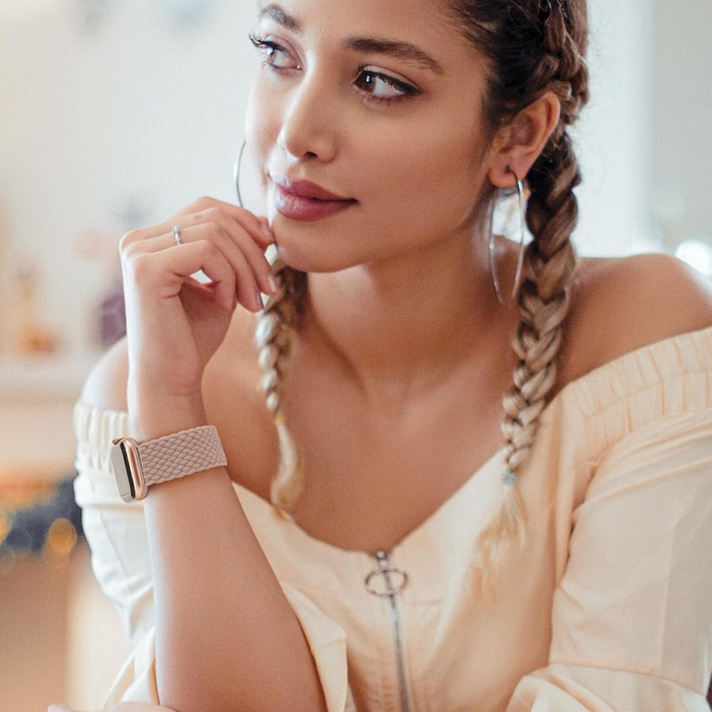 Braided Solo Loop Strap Set for Apple Watch 40mm 41mm - 2 Pack