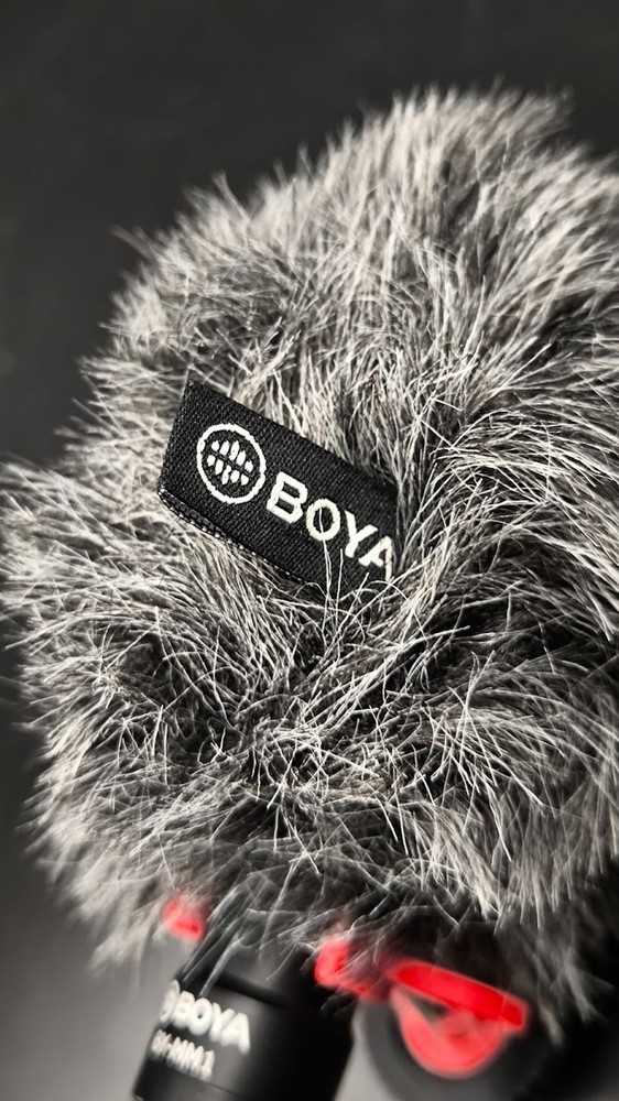 Boya BY-MM1 Microphone Used Working Black