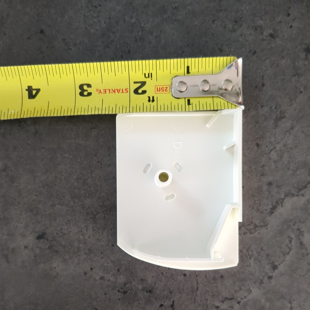 Hunter Douglas Silhouette End cap Right Side White