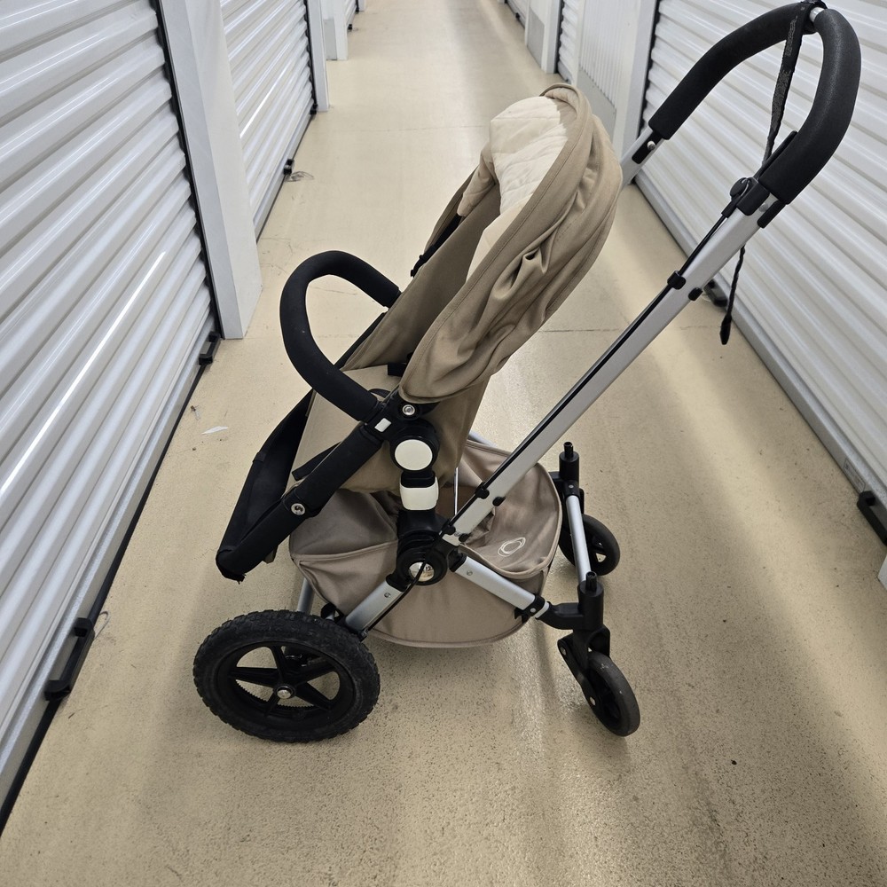 Bugaboo Frog Baby Strollers With Bassinet Attachment Brown GENTLY USED