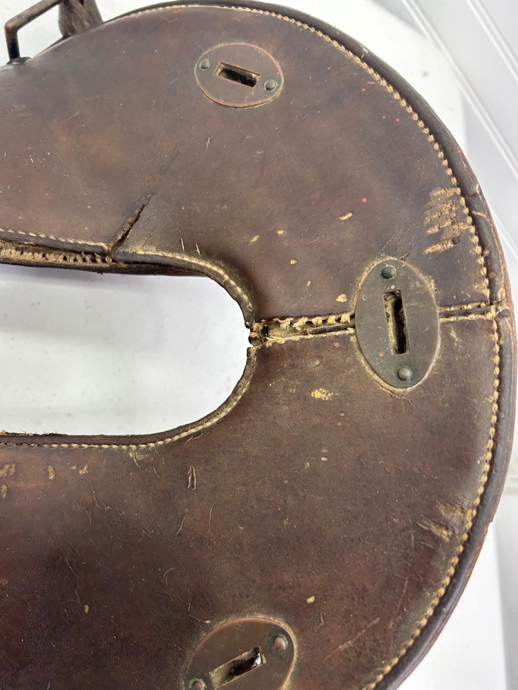 WWI US Army McClellan Cavalry Saddle With Stirrups
