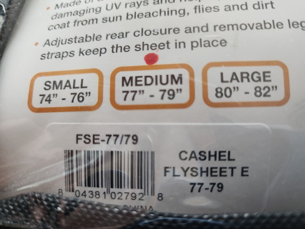 Cashel Fly Sheet