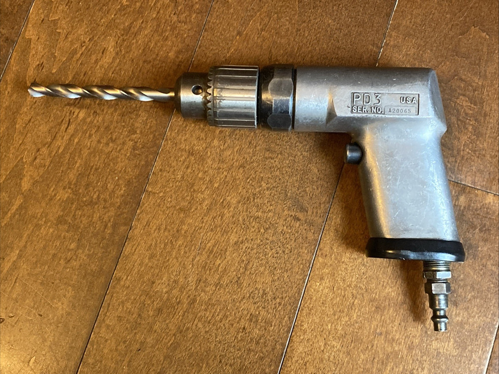 Snap On PD3 Pneumatic Air Drill 1/2” With Snap On Chuck