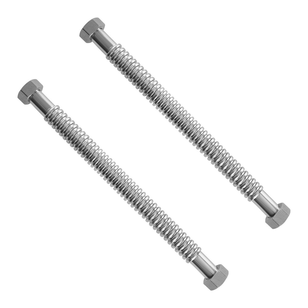 Uimoso 18-Inch Water Heater Flex Connector Kit for Kitchen Use