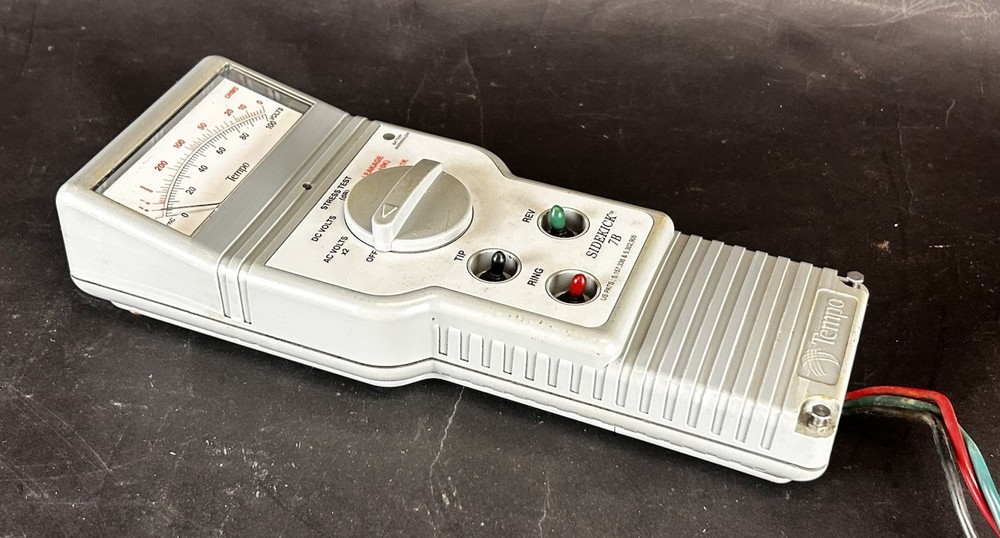 Tempo Sidekick 7B with Case & Owner’s Operating Course Manual