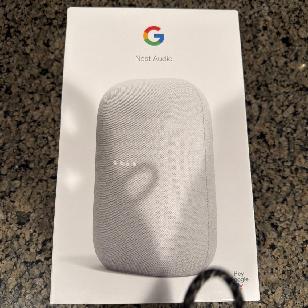 Google Nest Audio Smart Speaker - Chalk