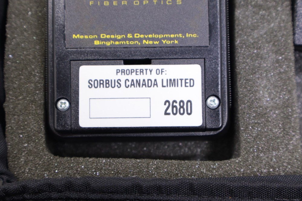 Meson Fiber Optics Power Meter & Source Testing Kit