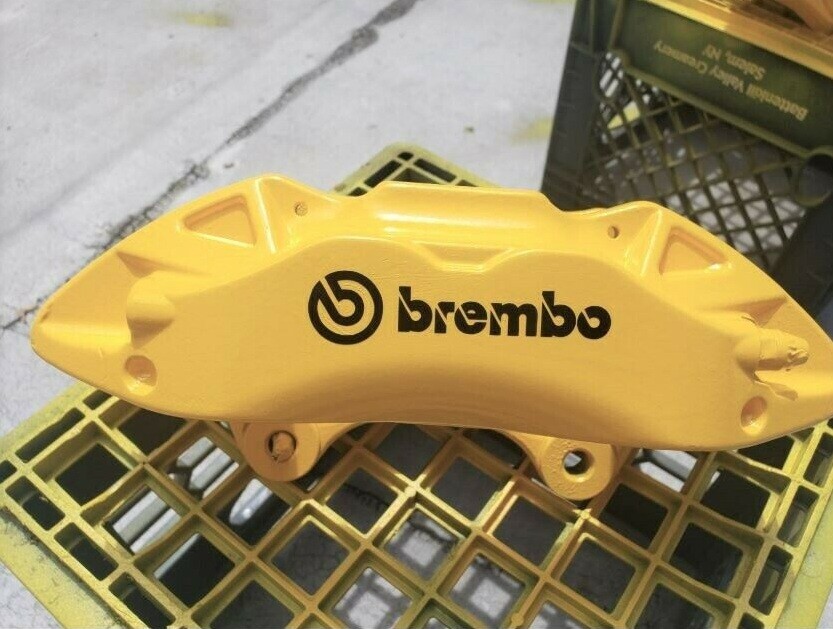 Ceramic Yellow Spray High Temp Coating Engine Caliper Brake Rotor Spring Paint