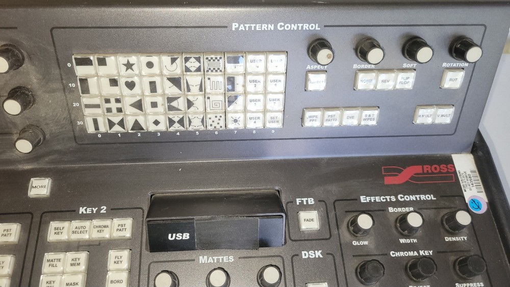 Ross Synergy 1 Digital Production Switch Board Control Panel Selling Not Working