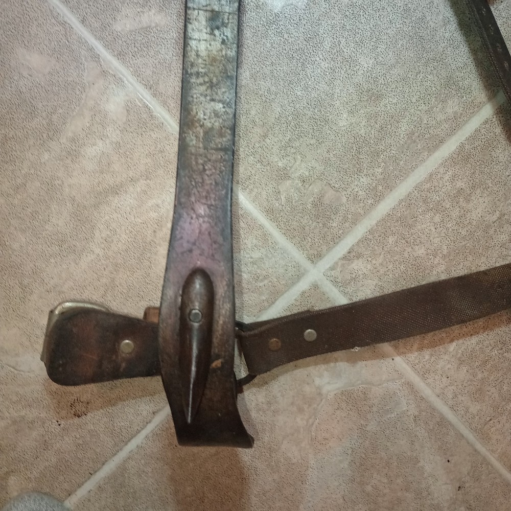 Vintage Tree Pole Climbing Spikes Gaffs Adjustable Leather logging forestry