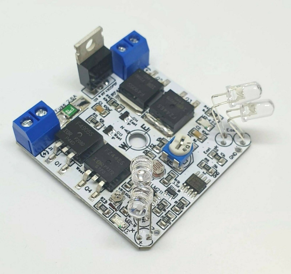 MKIII 12V DIY Single Axis PV Panel Sun Tracking Control Board + 10A Relay Module