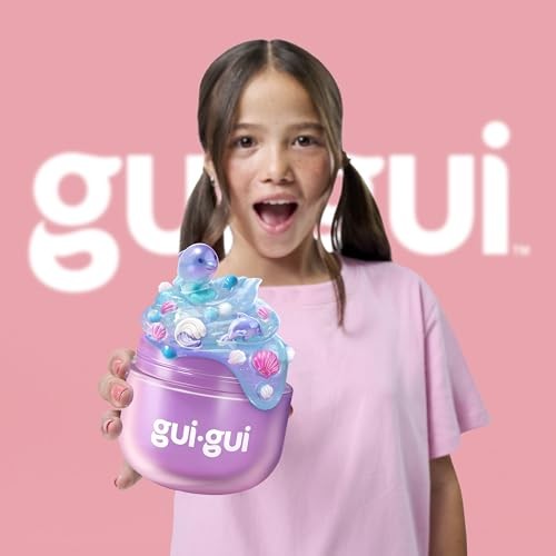 GUI Slime Kit - Scented 2-Pack Bundle, Clear & Gloss, 5 Step Pink