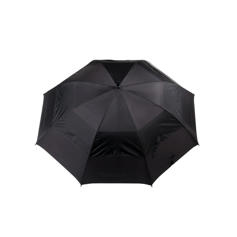 NEW Vented Auto Open Golf Stick Umbrella With Black