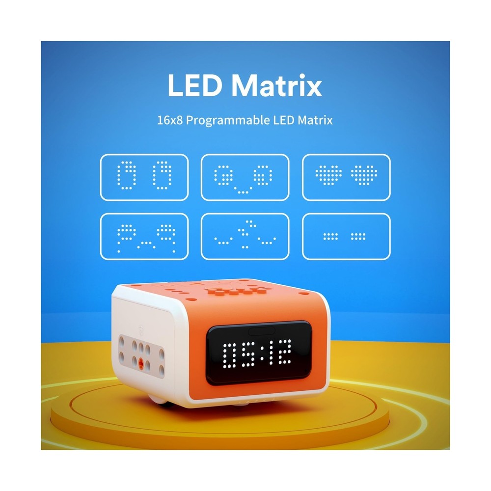 VinciBot Coding Robot for Kids 8-12, STEM Educational Toy, Scratch&Python Pro...