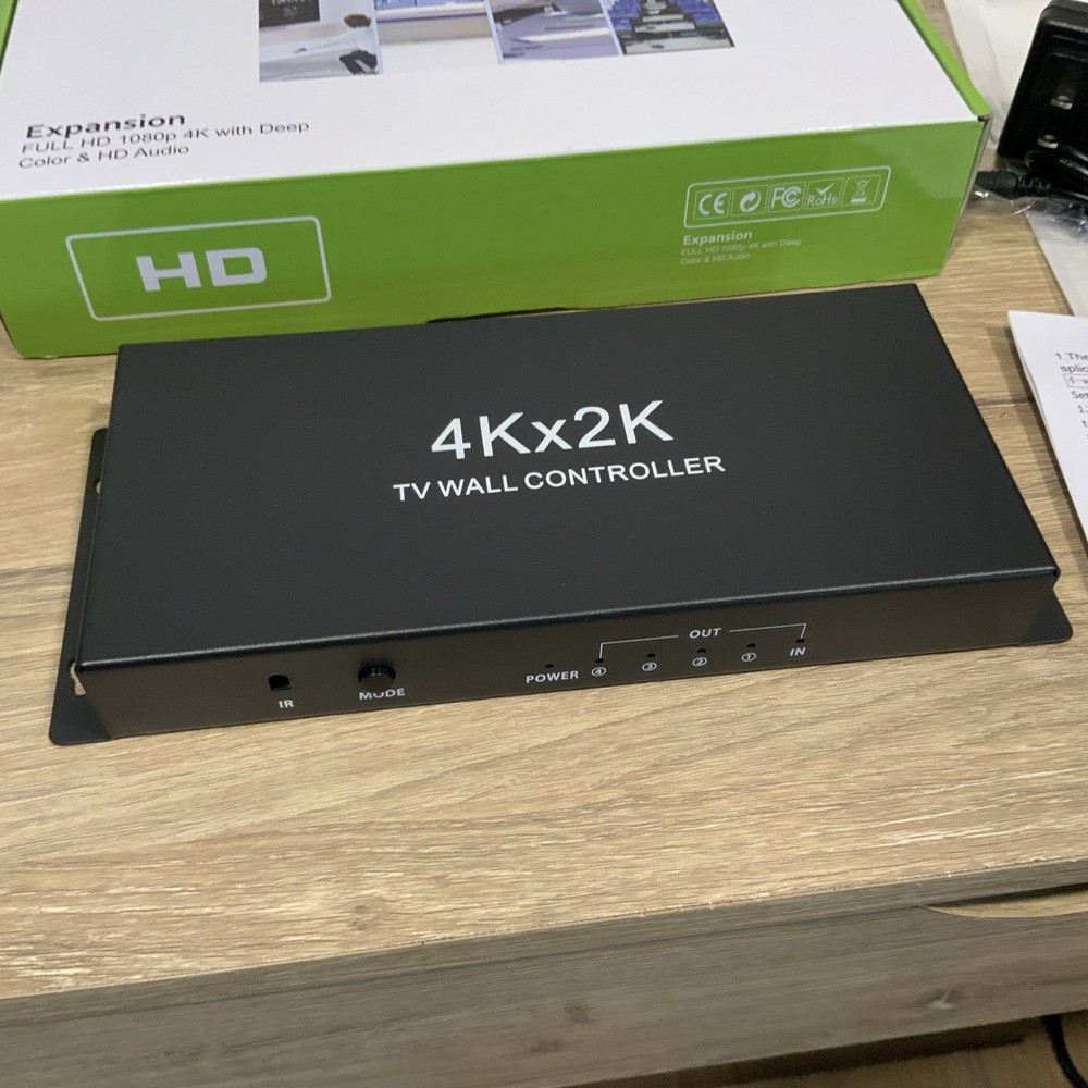 Video Wall Controller 4KX2K HD Display Seamless Splicing Professional Process