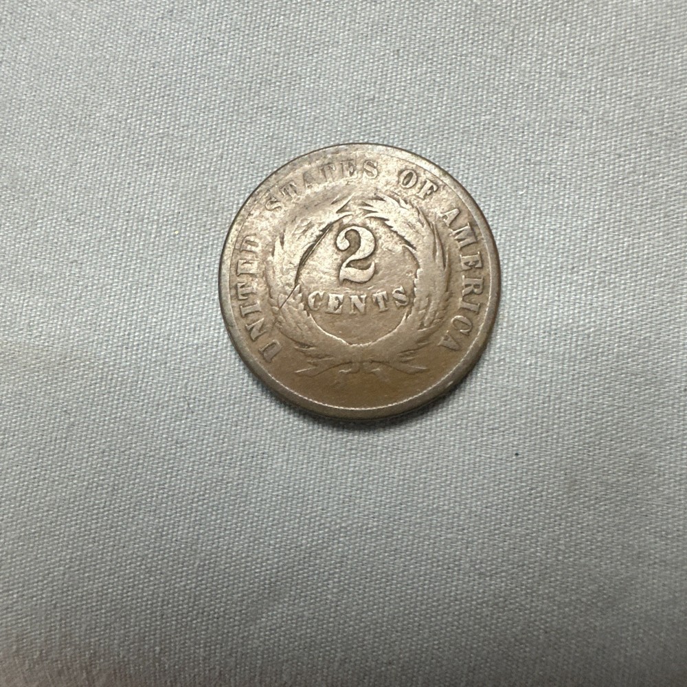 1868 Two Cent Piece