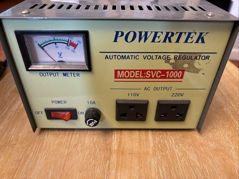 POWERTEK AUTOMATIC VOLTAGE REGULATOR