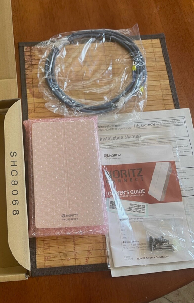 Noritz Connect NWC-Adapter (NAW-1 US) Indoors or Outdoors Wireless WIFI SHC8068
