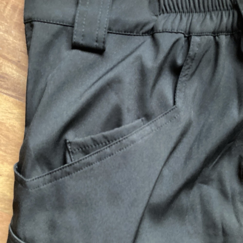 Tactical Series Medium Black Elastic Back Pants