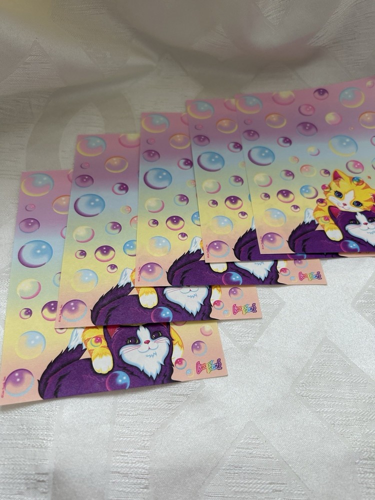 Lisa Frank  Stationery Mini Sheets