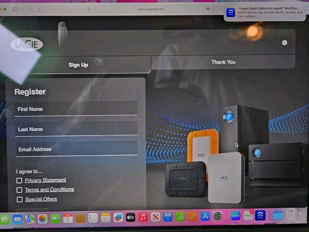 Lacie 2big Dock Thunderbolt 3 Professional RAID Storage 20TB