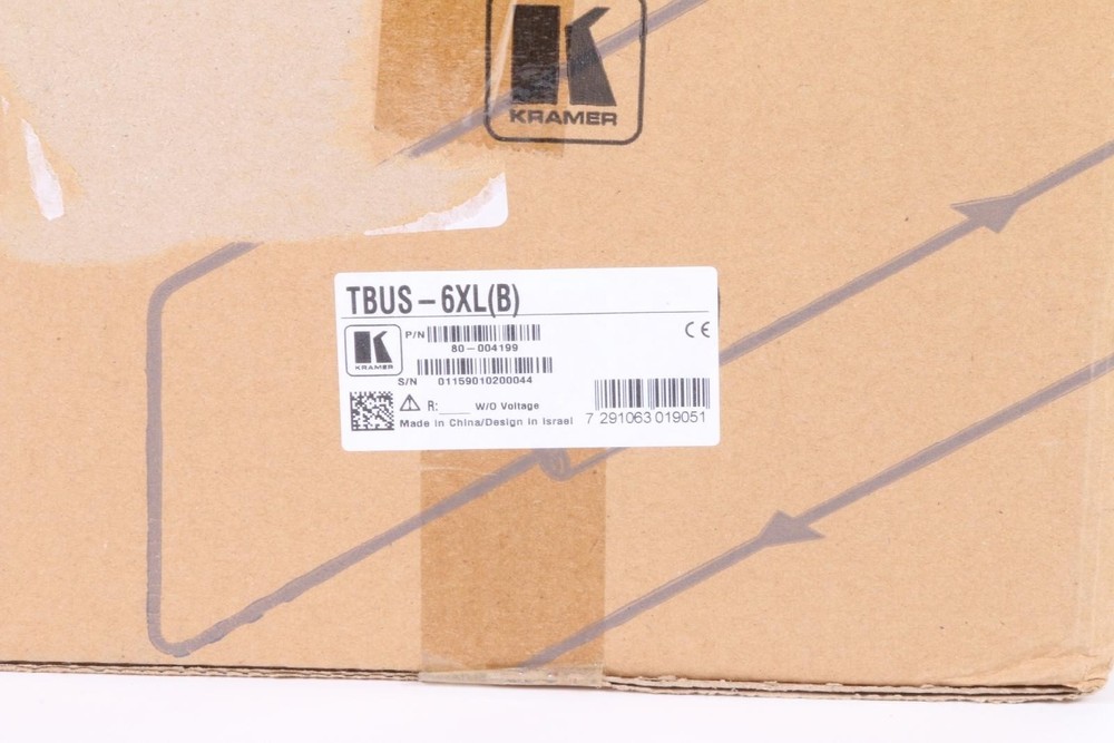 New Kramer TBUS-6XL(B) Table Mount Modular Multi-Connecrion Solution