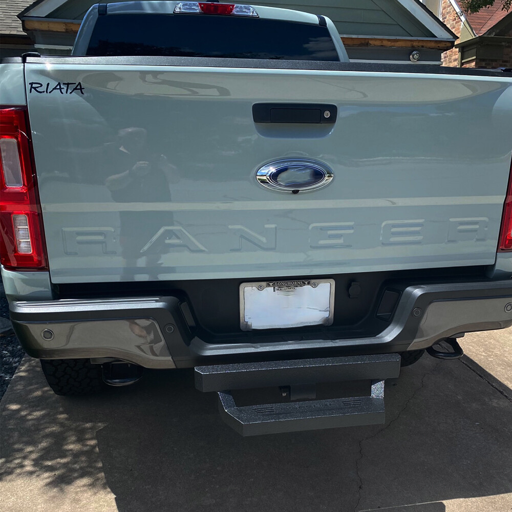 Universal 2" Receiver Trailer Towing Rear Hitch Step Bar Bumper Protection Guard