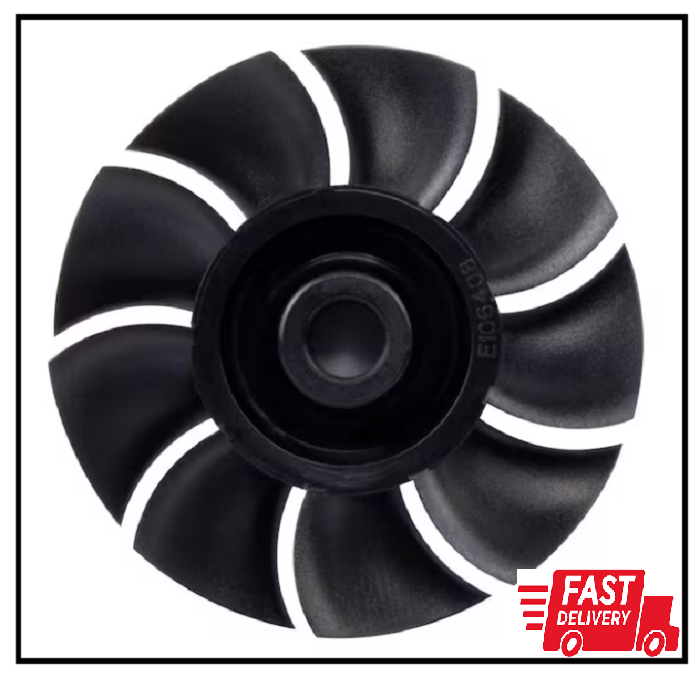MOTOR FAN REPLACEMENT Husky Air Compressor Heavy Duty Plastic Accessory Black