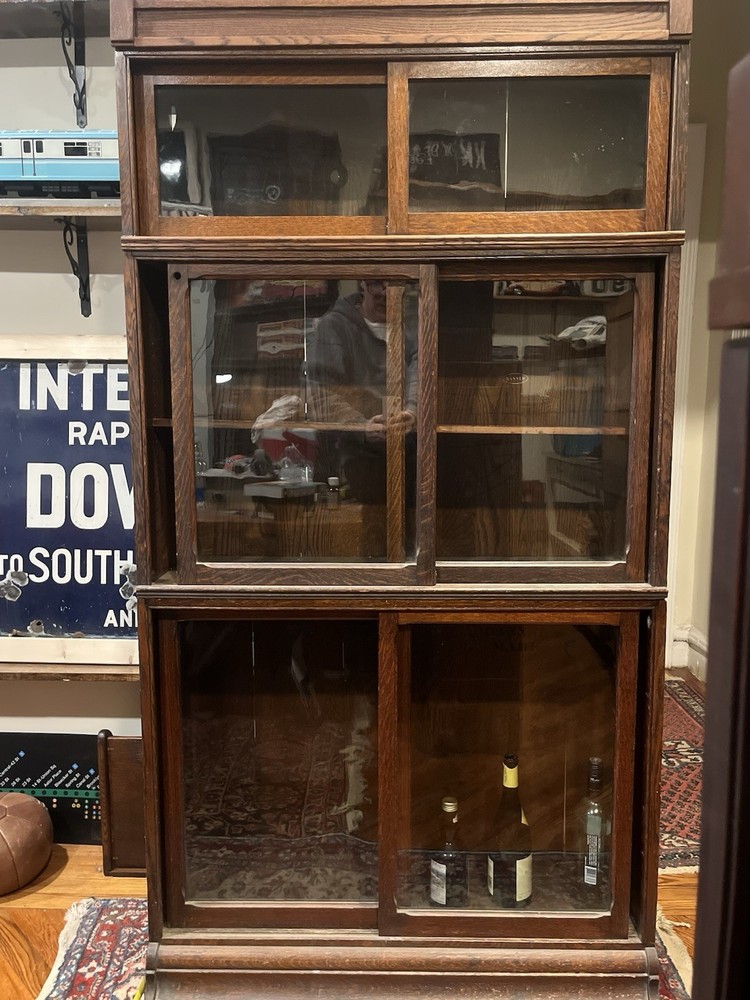 Oak Danner Stacking Barrister Bookcase