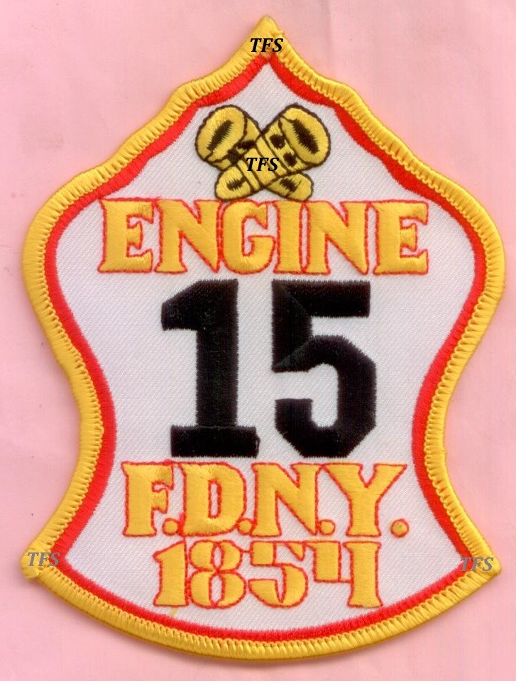 New York City Fire Dept Engine 15 Patch