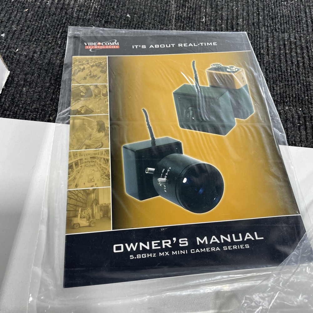 VideoComm Technologies MXR-5847VF / RX-5808 CCTV observation system