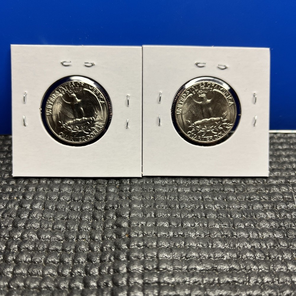1973 P&D Washington Quarters BU