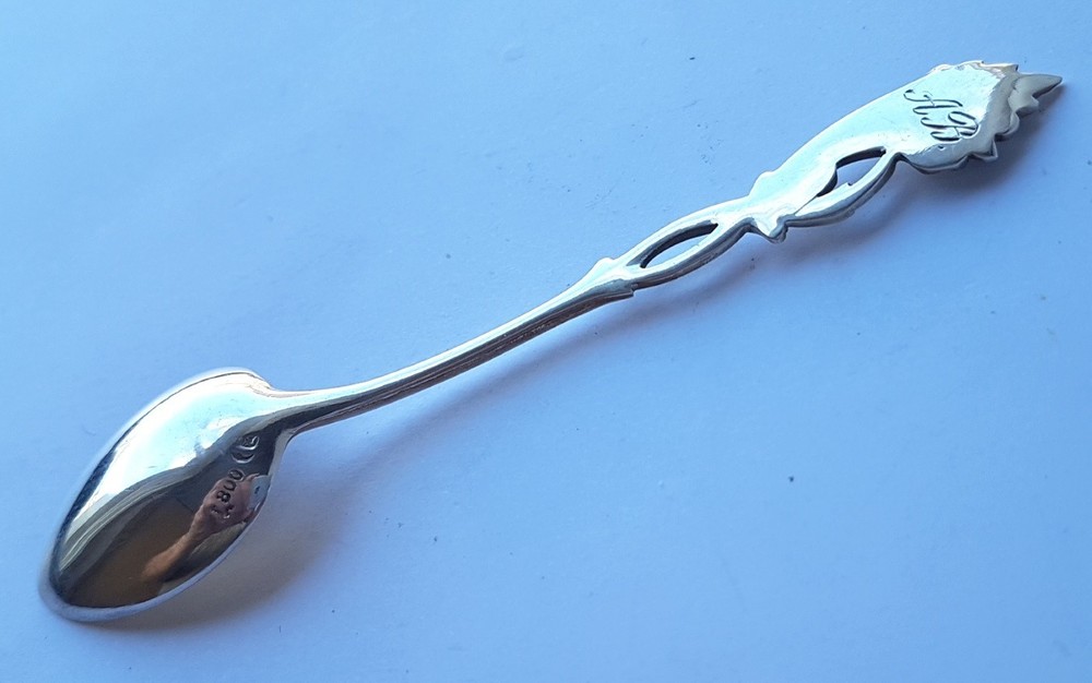 Spoon, KOCH & BERGFELD, Cornucopia, 800 Silver, around 1950 M974
