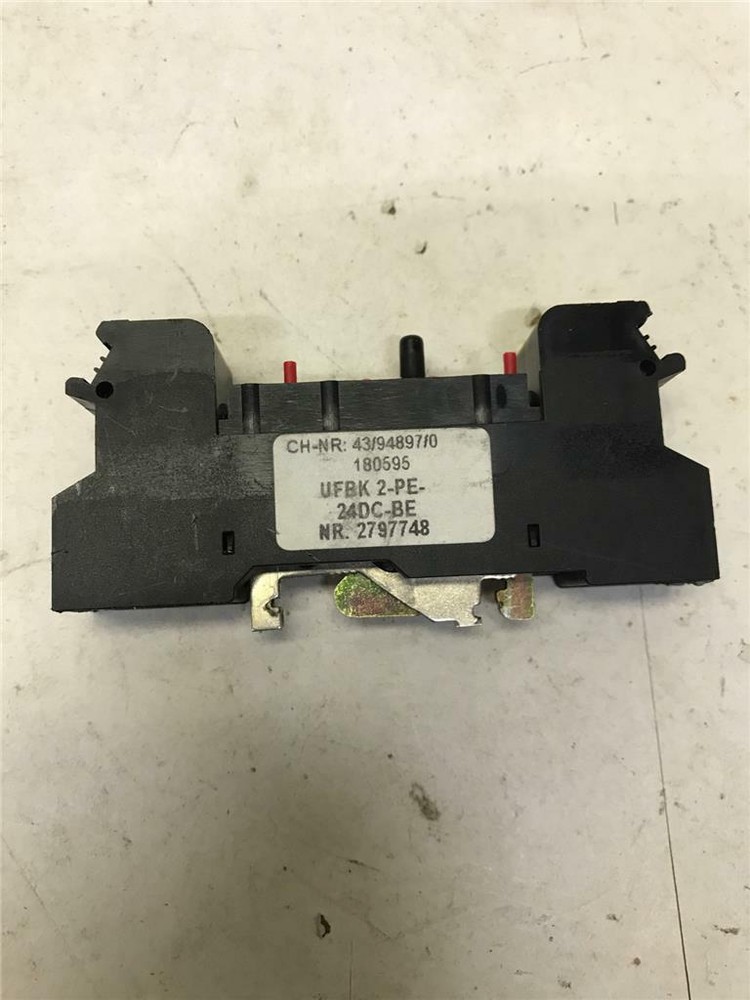 Phoenix Contact UFBK 2-PE-24DC-BE Surge Protection Socket