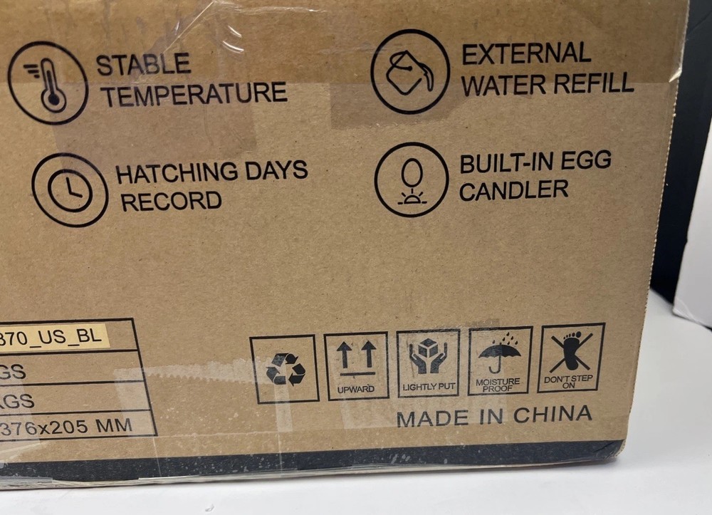 24 Eggs Incubators for Chicken Eggs w/4 Modes, 360° View, Automatic Egg Turning!