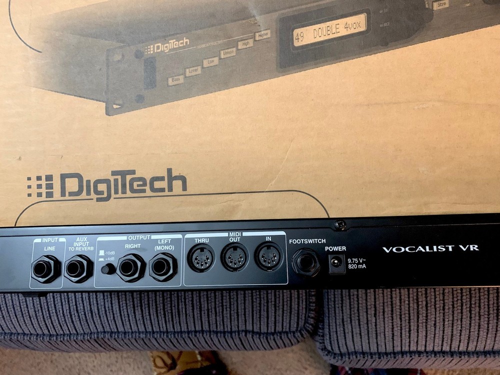 DigiTech Vocalist VR Harmonizer Vocal Harmony Processor OPEN BOX DEMO !