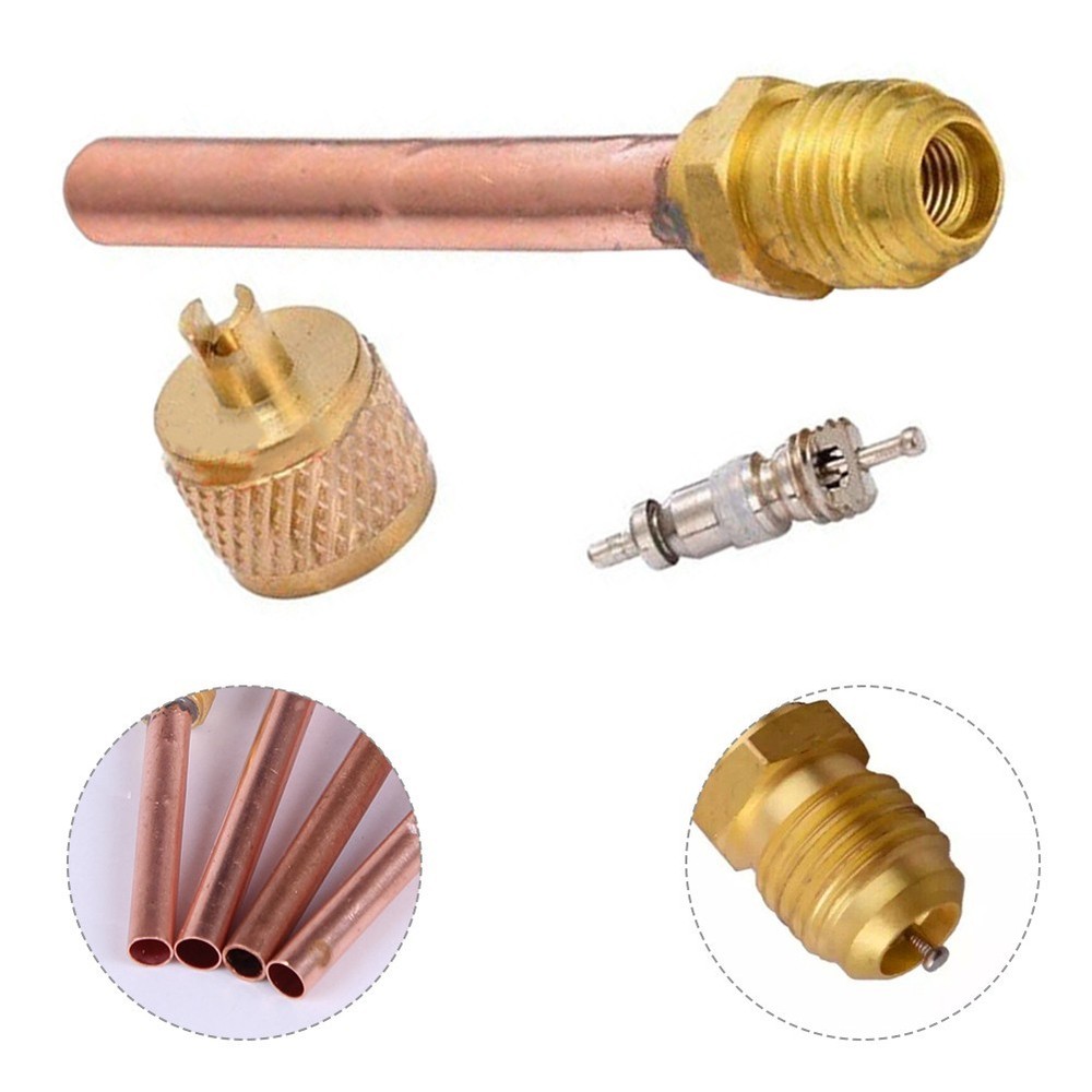 Convenient Service Access Valve For Refrigeration Compressors Pack Of 2