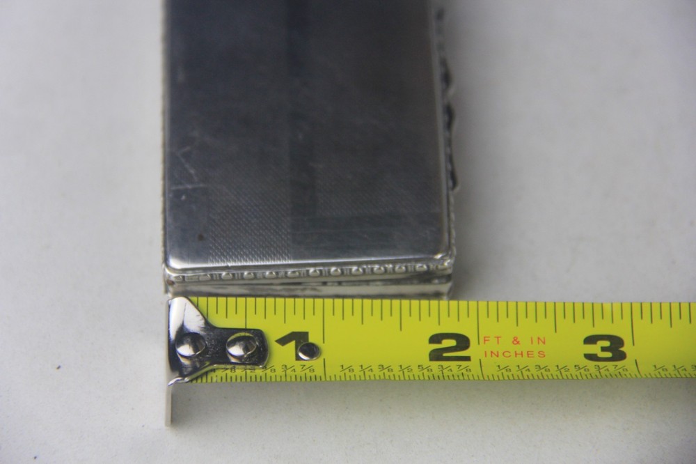 Vintage 800 Silver Compact Box