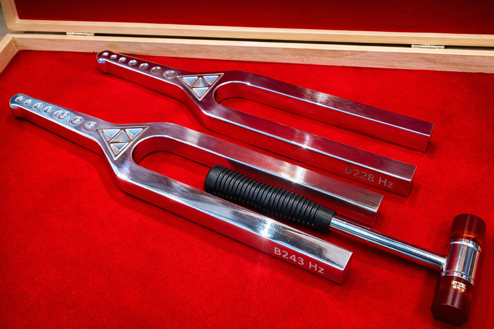 A 432 Hz Ajna Chakra Tuning Fork – Third Eye Activation Tool for Deep Intuition