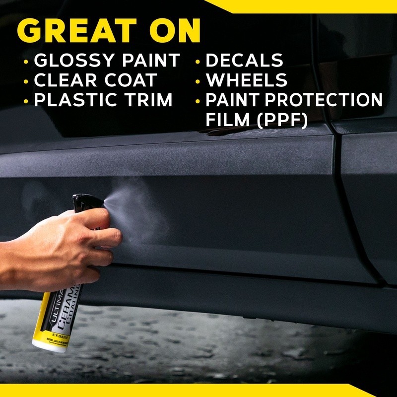 Ultimate Ceramic Coating Spray Durable Protection Easy Application Water Beading