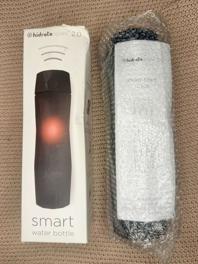 Hidrate Spark 2.0 Smart Water Bottle Bluetooth Hydration Tracker NEW