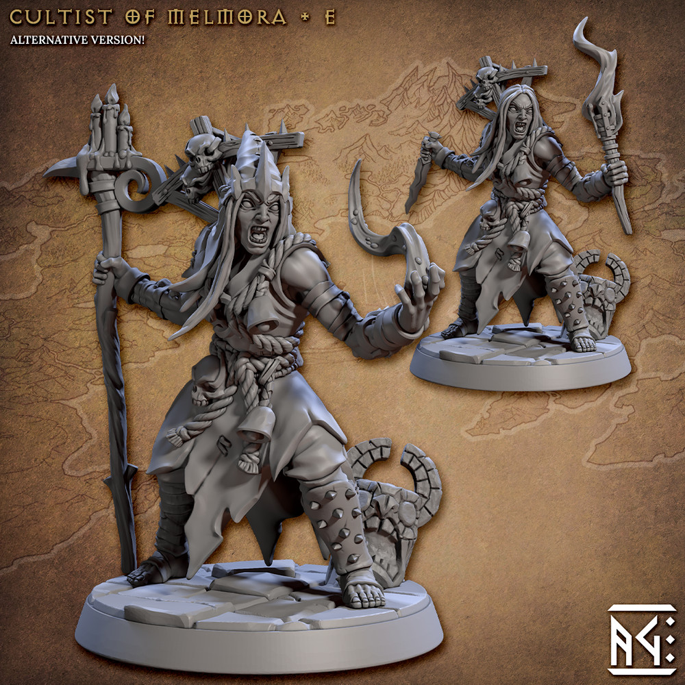 Cultist Warrior E - NPC - Artisan Guild - Dungeons and Dragons